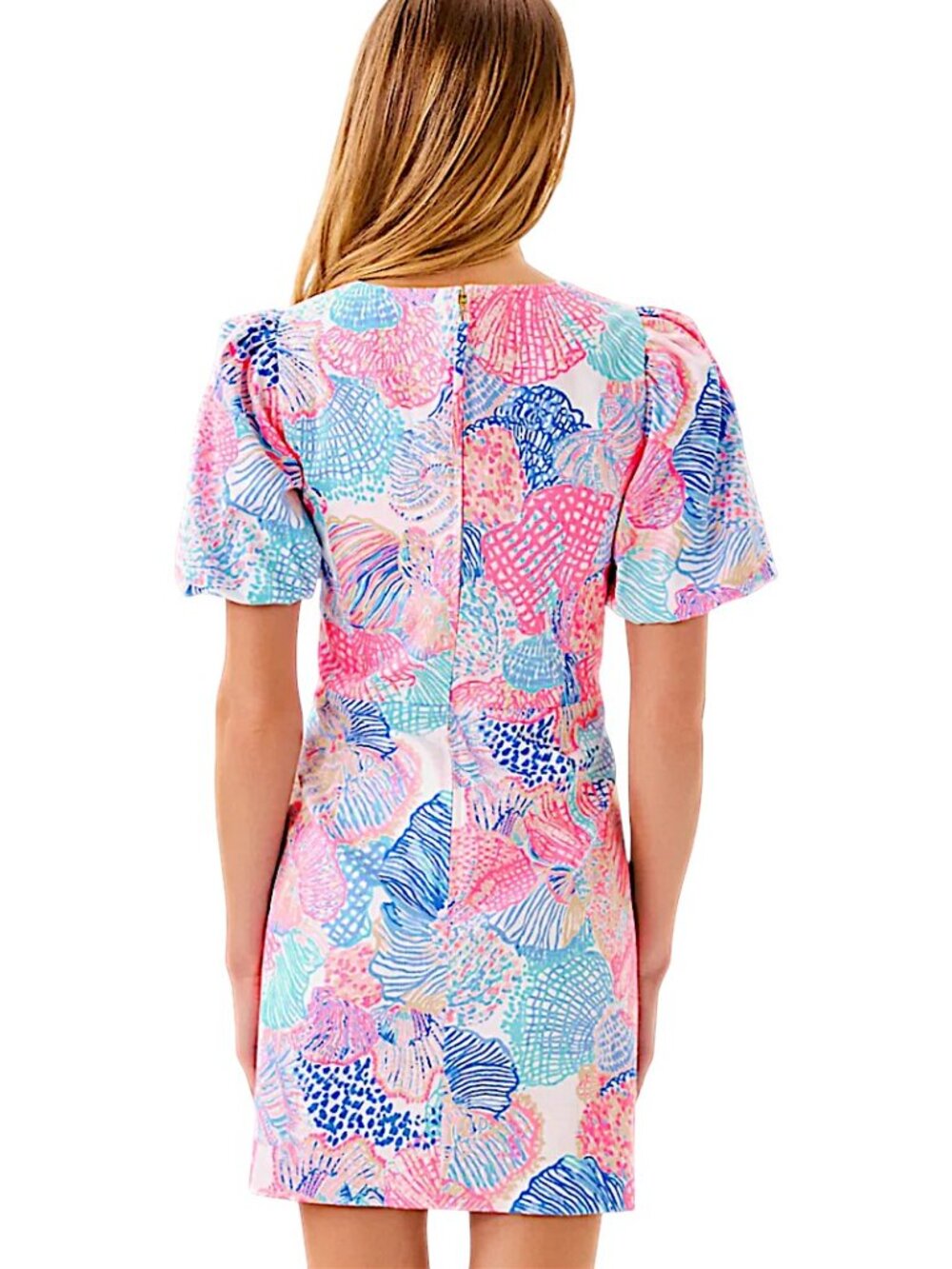 Lilly Pulitzer Kalinara Sleeved Romper in Multi/Roar of the Seas NWT - Size 6 - Picture 4 of 8